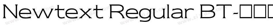 Newtext Regular BT字体转换